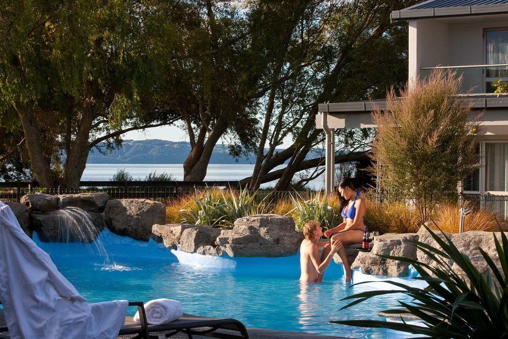 Wai Ora Lakeside Spa Resort Rotorua Exterior foto